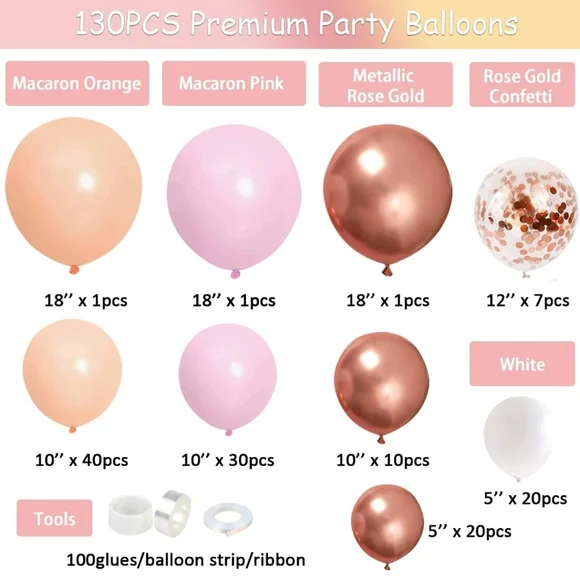 Balloon Garland Arch Kit x 3 - Picture 2 of 4